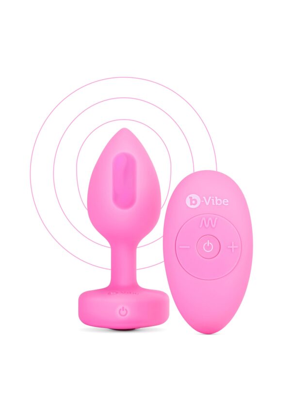 B-Vibe Vibr Heart Plug S/M